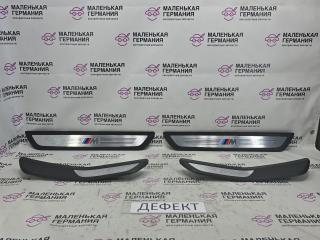 комплект накладок на пороги (внутренние) BMW 6 серия F06/F12/F13 2012, 4.4 л., N63 B44 B, бензин, АКПП, alpinweiss 3 (300), хетчбэк 5 дв., задний привод, правый руль, 51478053575, 51478053576, 51477277248, 51477277247, 8053575, 8053576, 7277247, 8053577, 8053581, 7277248, 8053578, 8053582
