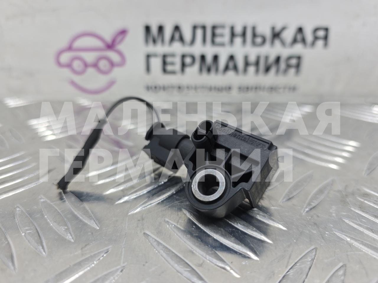 датчик удара Volkswagen Passat B8 2015, 1.8 л., CJSA, бензин, робот, 2t/c9x чёрный перламутр, седан, правый руль, 5Q0907651, 07P973702 - фото №1