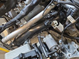 патрубок интеркулера Mercedes-Benz GLA-Класс X156 2014, 2.0 л., M 270.920, бензин, робот, белый, хетчбэк 5 дв., полный привод, правый руль, A2769050000, A0091532228, A2700900844, A2700900744