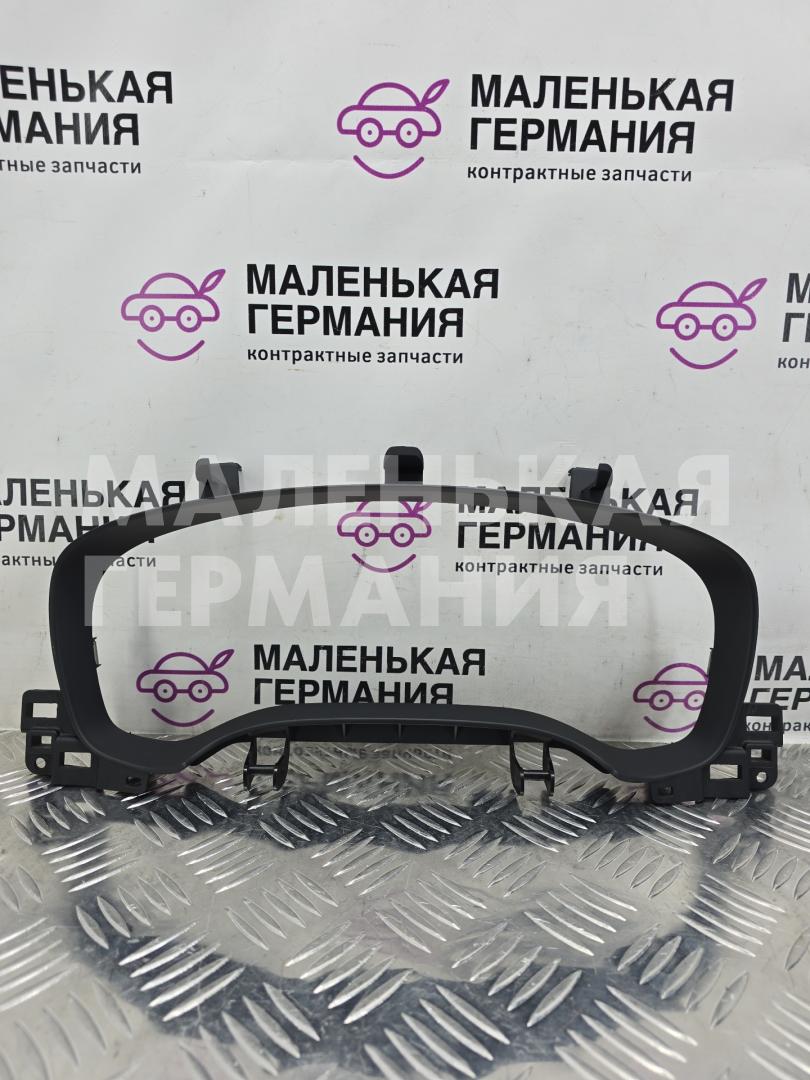 рамка панели приборов BMW 5 серия G30/G31 G30 2017, 2.0 л., B47 D20 A, дизель, АКПП, black sapphire metallic (475), седан, задний привод, правый руль, 51459387222, 9387222 - фото №1