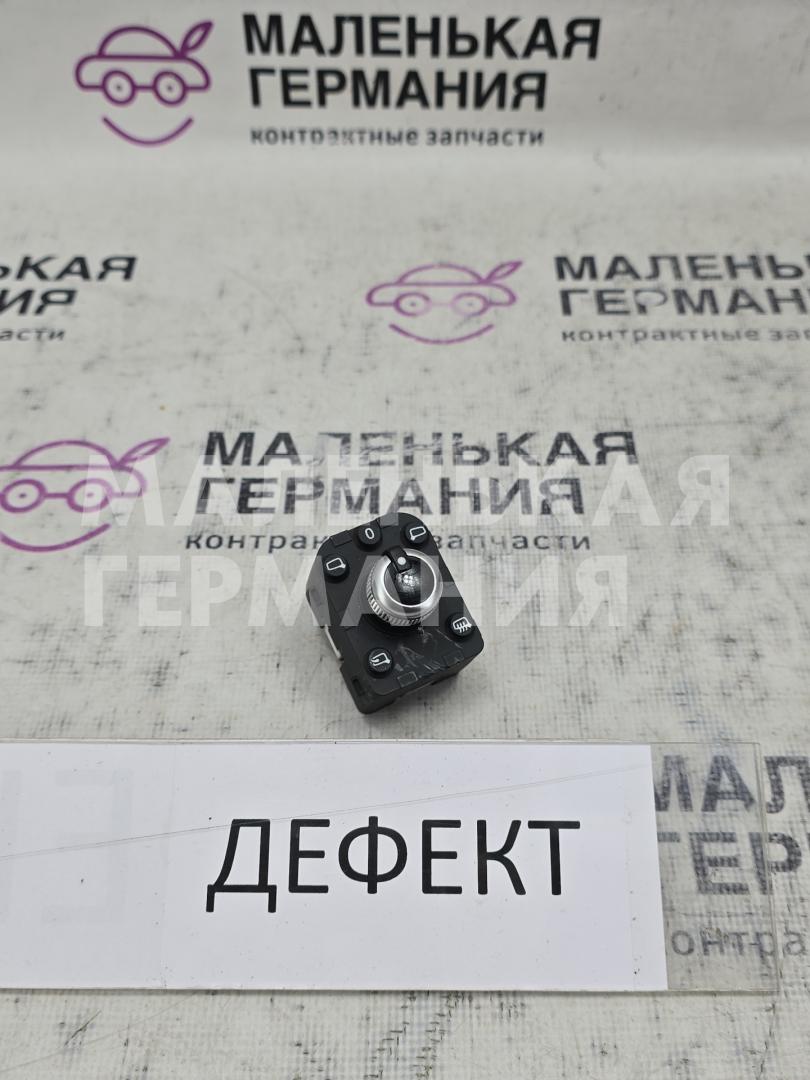 джойстик регулировки зеркал Audi A4 B9 2017, 2.0 л., CVKB, бензин, МКПП, s9/x5q синий металлик, седан, передний привод, правый руль, 4M0959565 - фото №1