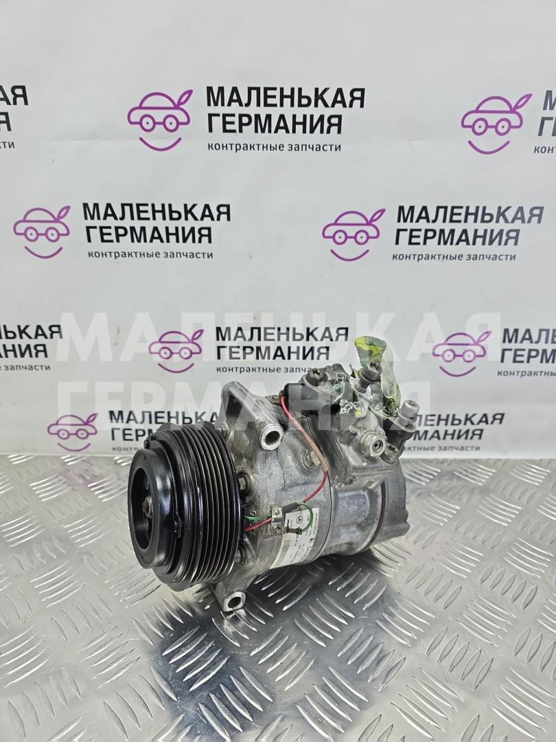 компрессор кондиционера Mercedes-Benz C-Класс W205/S205/C205 W205.042 2014, 2.0 л., M 274.920, бензин, АКПП, 755 серый, седан, задний привод, правый руль, A0008304400 - фото №1