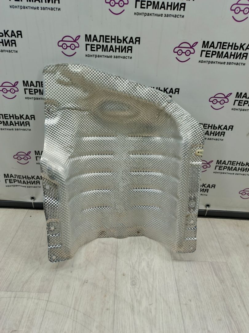 тепловой экран глушителя BMW X3 G01 (2017 - 2026), 2.0 л., B46 B20 B, бензин, АКПП, белый alpinweiss 3 (300), 51487394755, 7394755 - фото №1