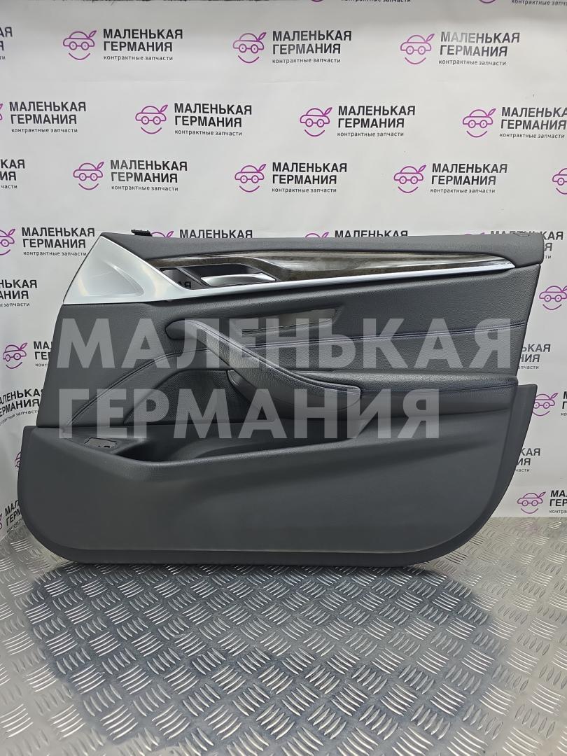 обшивка двери передняя правая BMW 5 серия G30/G31 G30 2017, 2.0 л., B47 D20 A, дизель, АКПП, black sapphire metallic (475), седан, задний привод, правый руль, 51418090472, 8090472 - фото №1