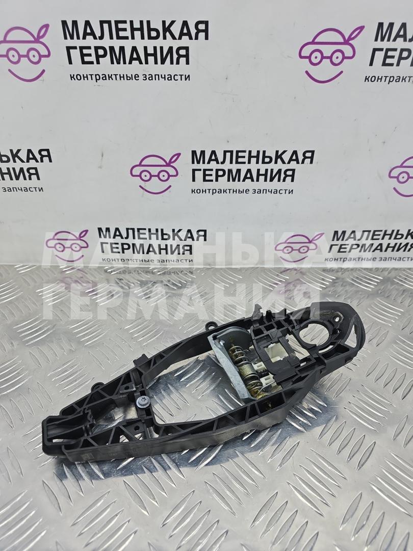 скелет ручки двери задней правой BMW X5 G05 2021, 3.0 л., B58B30C, бензин, АКПП, черный, внедорожник 5 дв., полный привод, 51219881776, 9881776 - фото №1