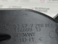 воздуховод печки BMW X1 F48 2016, 2.0 л., B47 C20 A, дизель, АКПП, alpinweiss 3 (300), передний привод, правый руль, 51477298808, 7298808 - фото №3