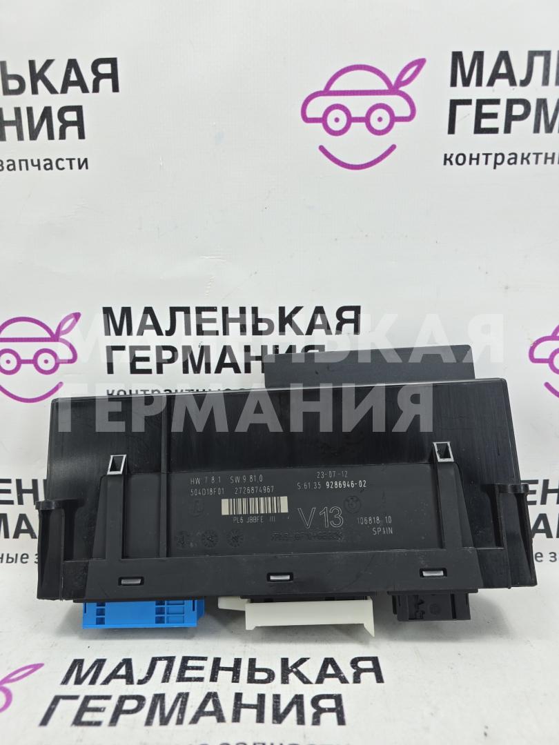 блок комфорта BMW 6 серия F06/F12/F13 2012, 4.4 л., N63 B44 B, бензин, АКПП, alpinweiss 3 (300), хетчбэк 5 дв., задний привод, правый руль, 61359286946, 9286946, 504D18F01, HW781SW9810, 2726874967, 61359384212, 9384212, 61359267465, 9267465 - фото №1