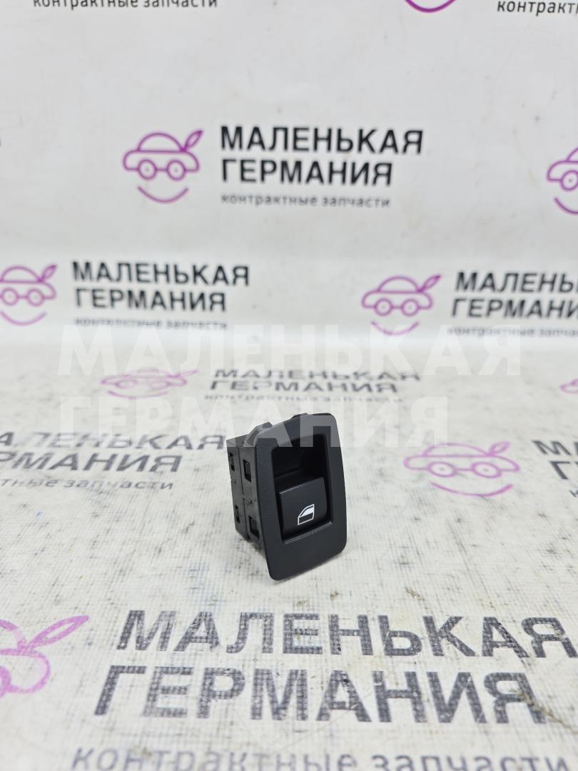кнопка стеклоподъемника двери задней левой BMW X1 F48 2017, 2.0 л., B48 A20 B, бензин, АКПП, синий mediterranblau c10, полный привод, правый руль, 61319208106, 9208106 - фото №1