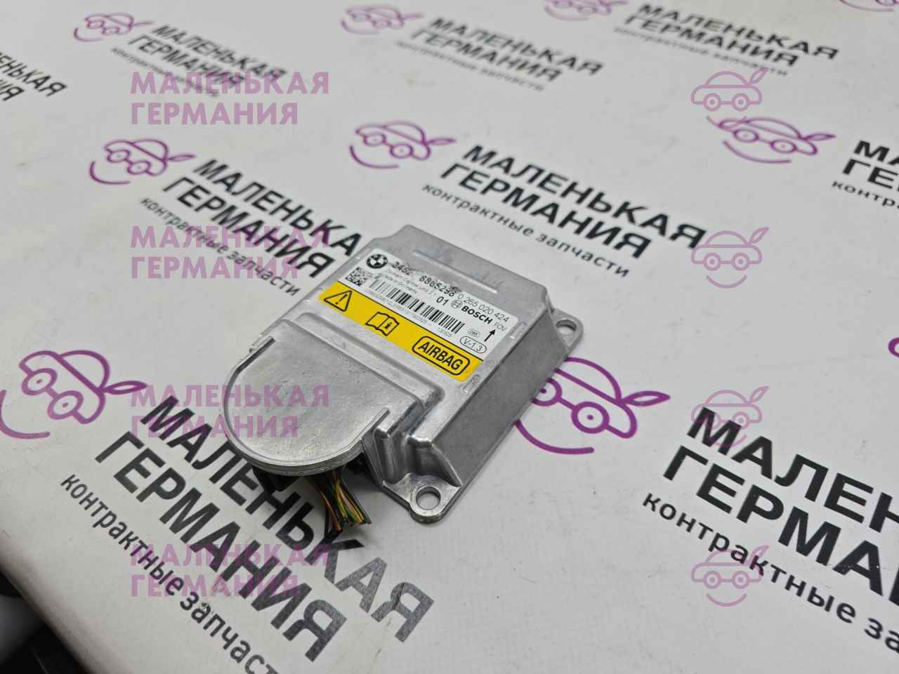 блок AirBag BMW 3 серия F30/F31/F34 F30 2012, 3.0 л., N55 B30 A, бензин, АКПП, black sapphire metallic (475), седан, задний привод, 34526865298, 0265020424, 34526887752, 6887752, 34526886185, 6886185, 34526882971, 6882971 - фото №1