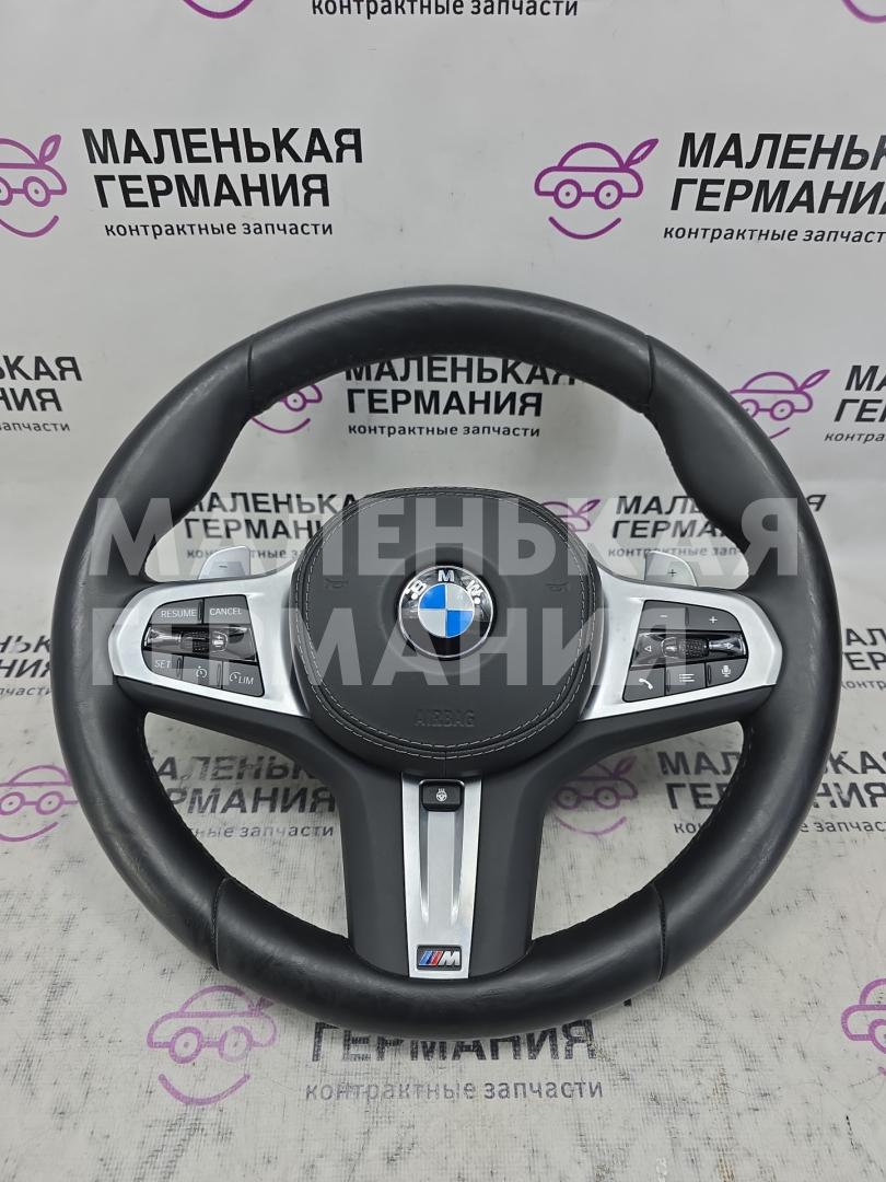 руль BMW X5 G05 (2018 - 2026), 3.0 л., B58B30C, бензин, черный, полный привод, 32308008186, 8008186, 311796099N77, 311142992C4A - фото №1