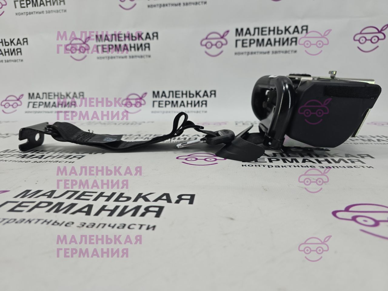 ремень безопасности BMW X1 F48 2017, 2.0 л., B48 A20 B, бензин, АКПП, синий mediterranblau c10, полный привод, правый руль, 72117425072, 7425072 - фото №1