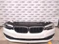 передняя часть (ноускат) BMW 5 серия G30/G31 G30 2018, 2.0 л., B48 B20 A, бензин, АКПП, a96 mineral-weiss metallic, седан, задний привод, правый руль, 11518482744, 64509109858, 41007443688, 41007443687, 41007440427, 51117385288, 7349615, 7349616, 7349617, 7349618, 51117427441, 51747474368, 63117214954, 63117214953, 17428677741, 17427953401, 17118686026, 66316891746, 8499113, 8499114, 8686163, 64509891030, 9891030, 7953401, 17128602617, 51647383855, 7383855 - фото №4