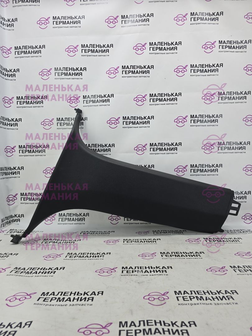 обшивка стойки центральной левой BMW X5 F15 2014, 3.0 л., N57 D30 A, дизель, АКПП, mineralweiss metallic (a96), полный привод, правый руль, 51437354305, 7354305 - фото №1