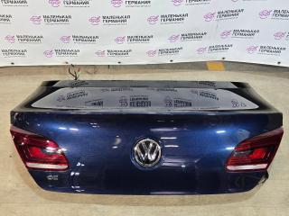 крышка багажника (дверь 3-5) Volkswagen Passat CC 1 поколение [рестайлинг] 2013, 2.0 л., CCZB, бензин, робот, z2/h5x синий металлик, седан, передний привод, правый руль, 3C8827025D, 3C8945307S, 3C8945308T
