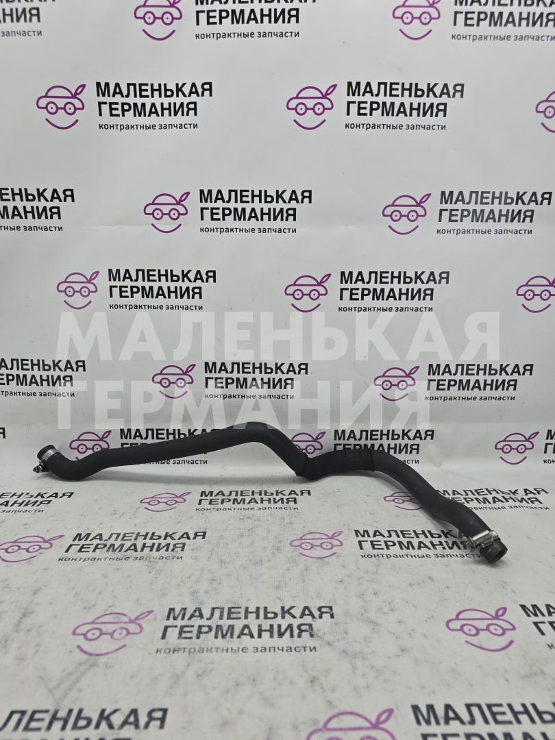 патрубок радиатора BMW X6 E71/E72 E71 2009, 3.0 л., N54 B30 A, бензин, серебро, правый руль, 11537580585, 7580585 - фото №1