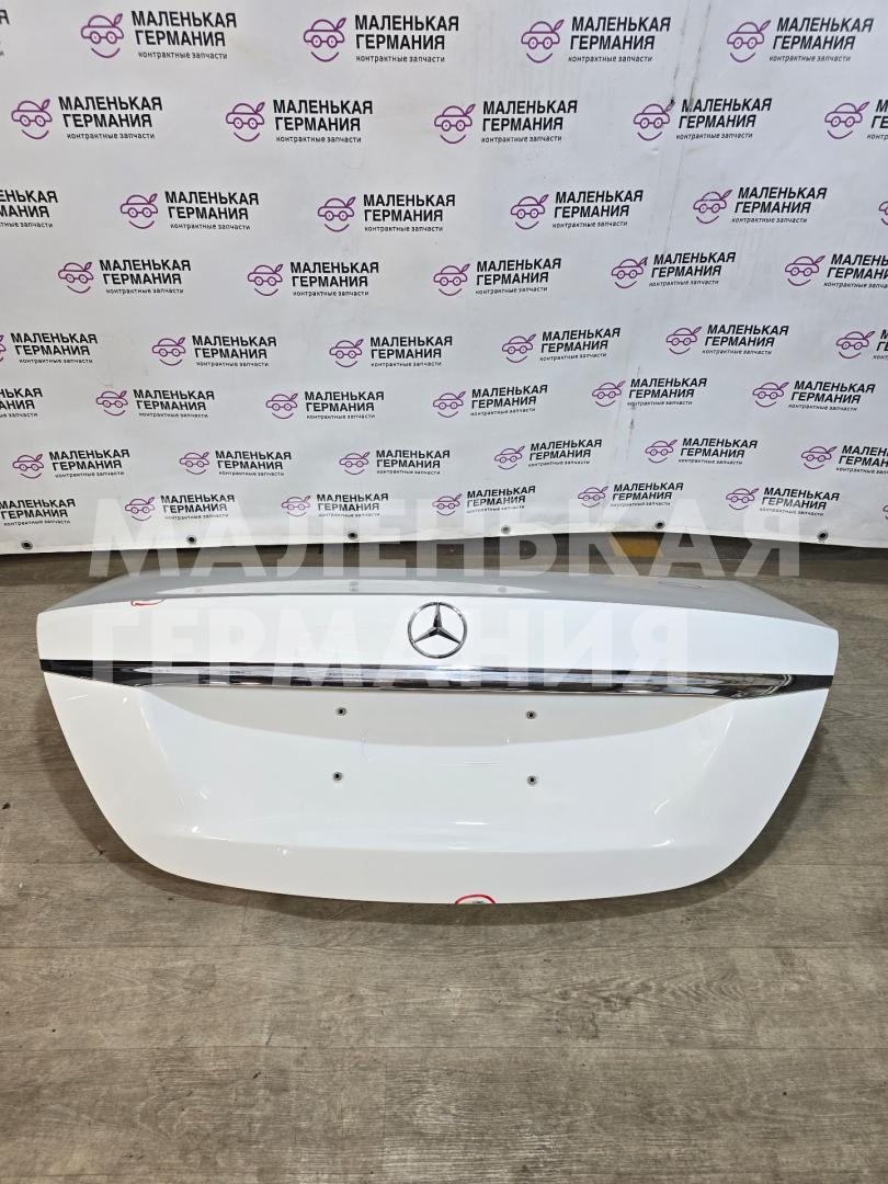 крышка багажника (дверь 3-5) Mercedes-Benz E-Класс W213/S213/C238/A238 2018, 2.0 л., M 274.920, бензин, АКПП, 149 polar white или polarweiss, седан, задний привод, правый руль, A2137503400 - фото №1
