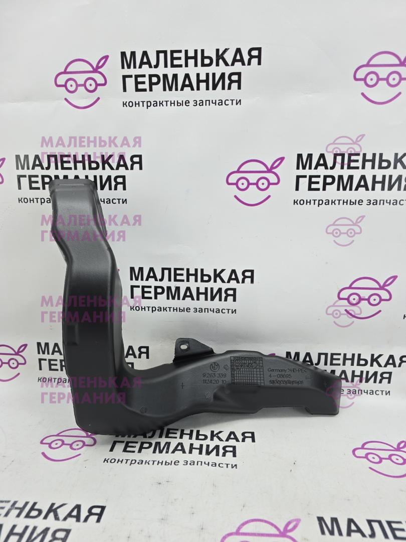 воздуховод BMW X1 F48 2016, 2.0 л., B47 C20 A, дизель, АКПП, alpinweiss 3 (300), передний привод, правый руль, 51459263339, 9263339 - фото №1