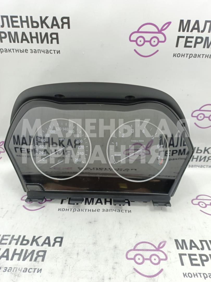 щиток приборов (приборная панель) BMW X1 F48 2017, 2.0 л., B48 A20 B, бензин, АКПП, синий mediterranblau c10, полный привод, правый руль, 9295446, 62106843089, 6843089, 62109363224, 9363224, 62109379962, 9379962, 9383268, 62109383268, 9382084, 62109382084, 6804954, 62106804954, 62106847114, 6847114 - фото №1