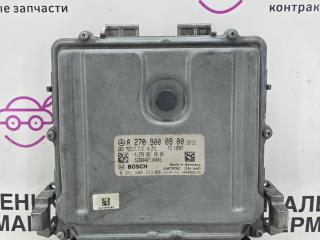 блок управления двигателем Mercedes-Benz A-Класс W176 2013, 2.0 л., M 270.920, бензин, робот, серый, хетчбэк 5 дв., передний привод, правый руль, A2709000900, A2709010900, 0261S08233