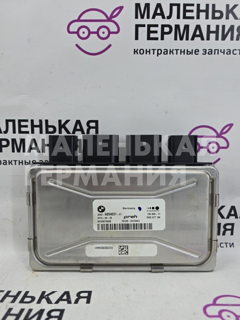 блок управления рулевой рейки BMW 6 серия F06/F12/F13 2012, 4.4 л., N63 B44 B, бензин, АКПП, alpinweiss 3 (300), хетчбэк 5 дв., задний привод, правый руль, 32436854031, 6854031 - фото №1