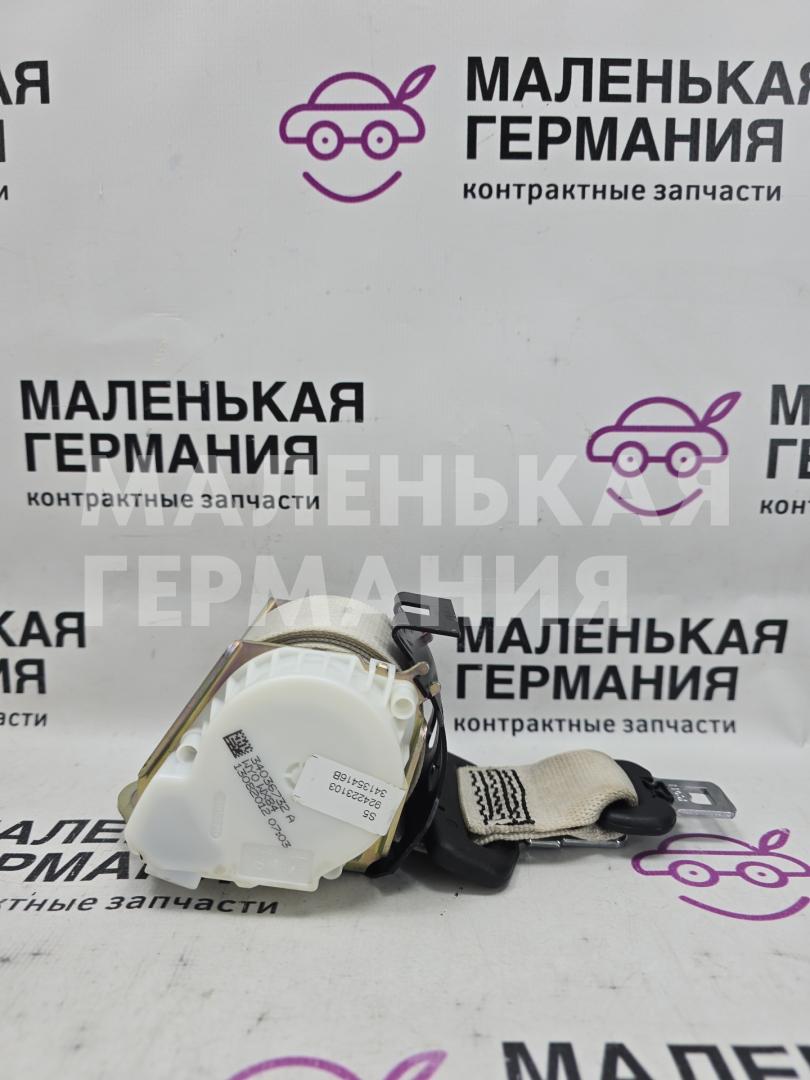 ремень безопасности BMW 6 серия F06/F12/F13 2012, 4.4 л., N63 B44 B, бензин, АКПП, alpinweiss 3 (300), хетчбэк 5 дв., задний привод, правый руль, 72119242231, 924223103 - фото №1