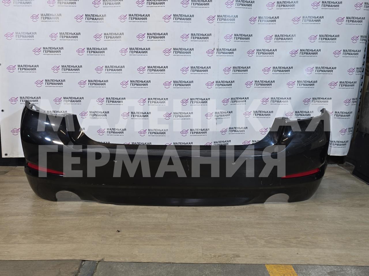 бампер задний BMW 5 серия G30/G31 G30 2018, 2.0 л., B48 B20 A, бензин, АКПП, черный 475, седан, задний привод, правый руль, 51127387294, 7387294, 51127475595, 7475595 - фото №1