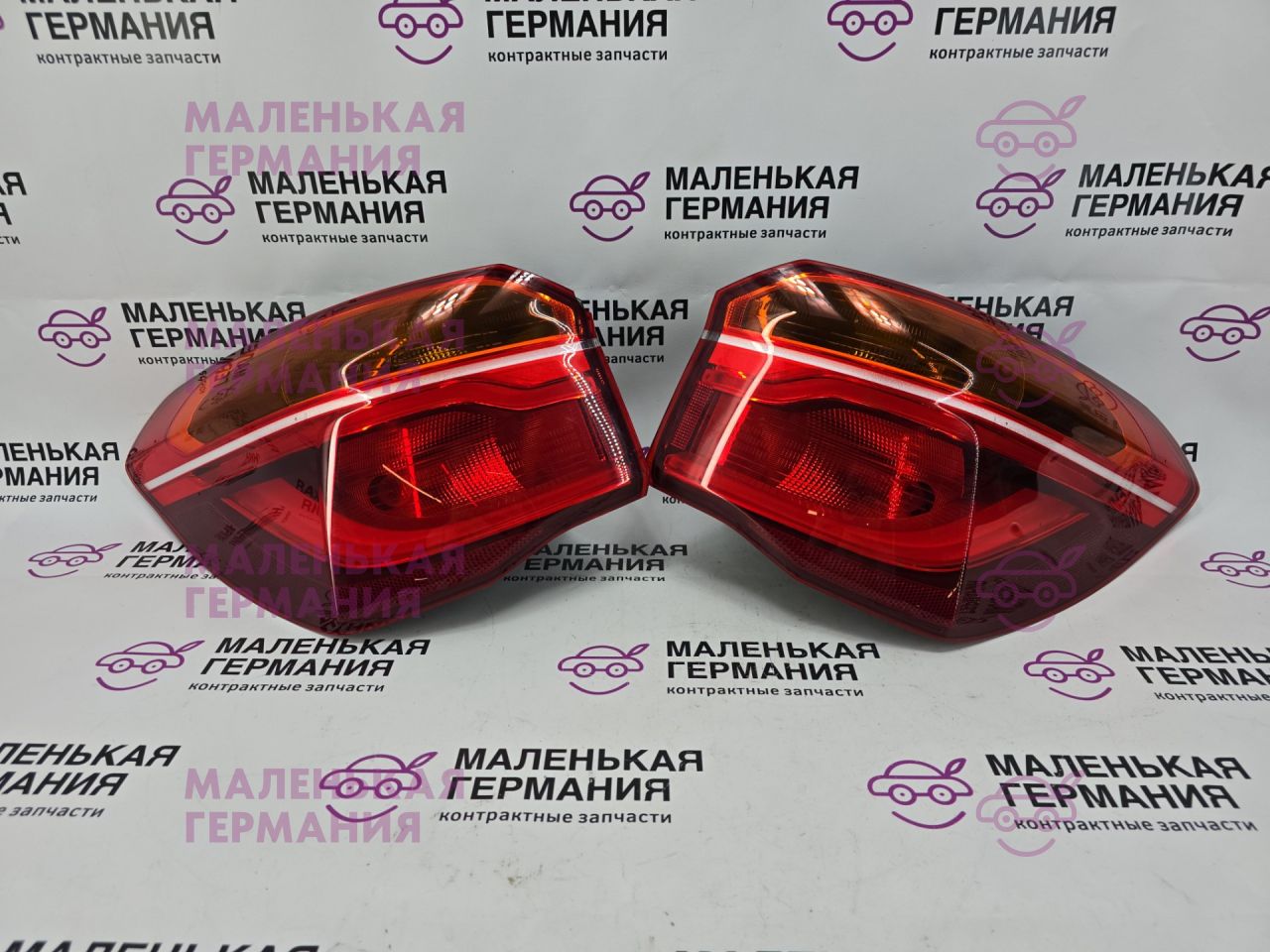 фонарь задний BMW X1 F48 2016, 2.0 л., B47 C20 A, дизель, АКПП, alpinweiss 3 (300), передний привод, правый руль, 63217488546, 63217350716, 63217488545, 63217350715, 7488546, 7350716, 7488545, 7350715 - фото №1