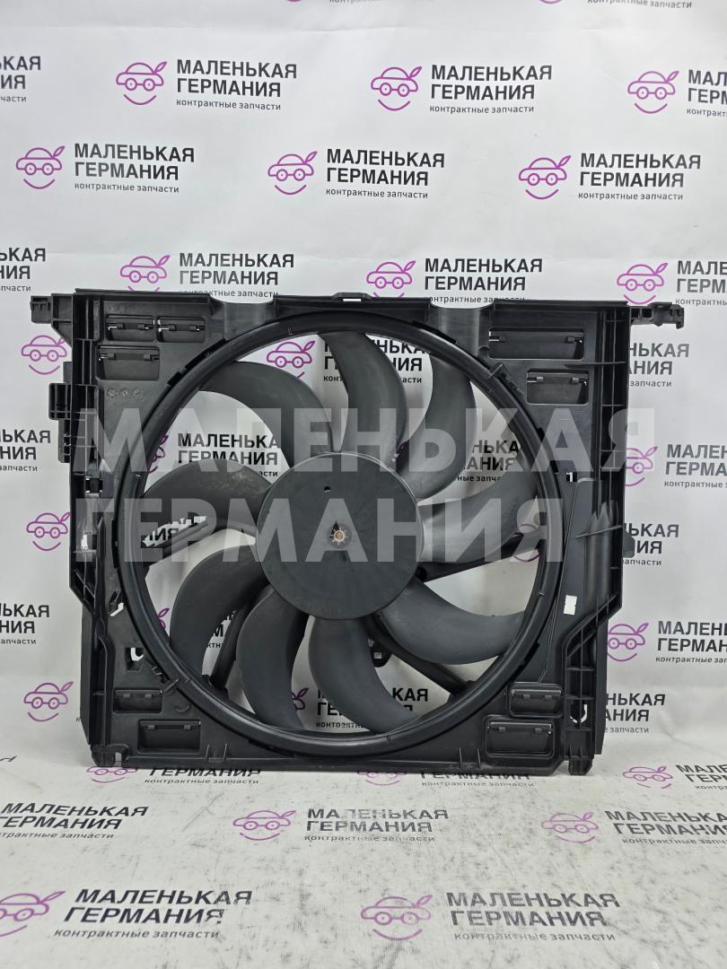 вентилятор радиатора BMW M5 F10 2012, 4.4 л., S63 B44 B, бензин, робот, 300 alpinweiss 3, седан, задний привод, правый руль, 17422283923, 17417601952, 17422283924, 2283923, 7601952, 2283924 - фото №1