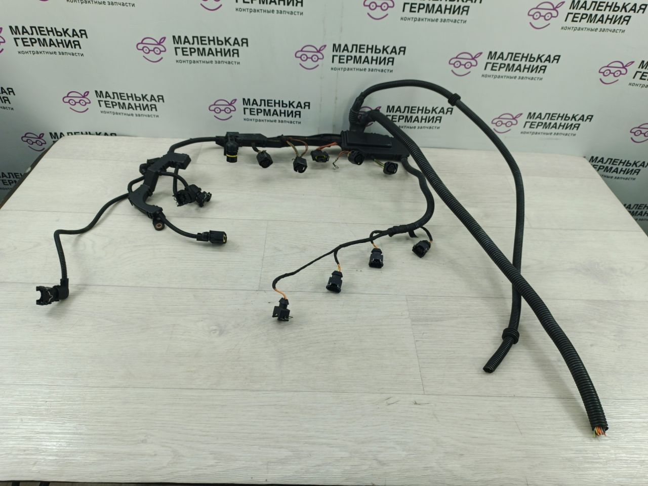 проводка двигателя BMW 3 серия E90/E91/E92/E93 (2004 - 2010), 2.0 л., N46 B20 B, бензин, АКПП, 12517545173, 7545173 - фото №1