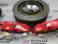 комплект тормозов BMW X6 F16 2014, 3.0 л., N55 B30 A, бензин, АКПП, красный, правый руль - фото №18