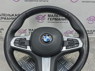 руль BMW 5 серия G30/G31 G30 2017, 2.0 л., B47 D20 A, дизель, АКПП, black sapphire metallic (475), седан, задний привод, правый руль, 32308008184, 8008184, 32307855723, 7855723