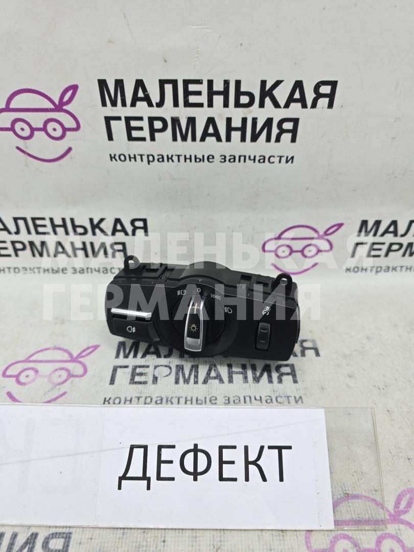 переключатель света BMW M5 F10 2012, 4.4 л., S63 B44 B, бензин, робот, 300 alpinweiss 3, седан, задний привод, правый руль, 61319204067, 9204067 - фото №1