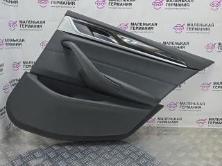 обшивка двери задняя правая BMW 5 серия G30/G31 G30 2017, 2.0 л., B47 D20 A, дизель, АКПП, black sapphire metallic (475), седан, задний привод, правый руль, 51428090484, 8090484
