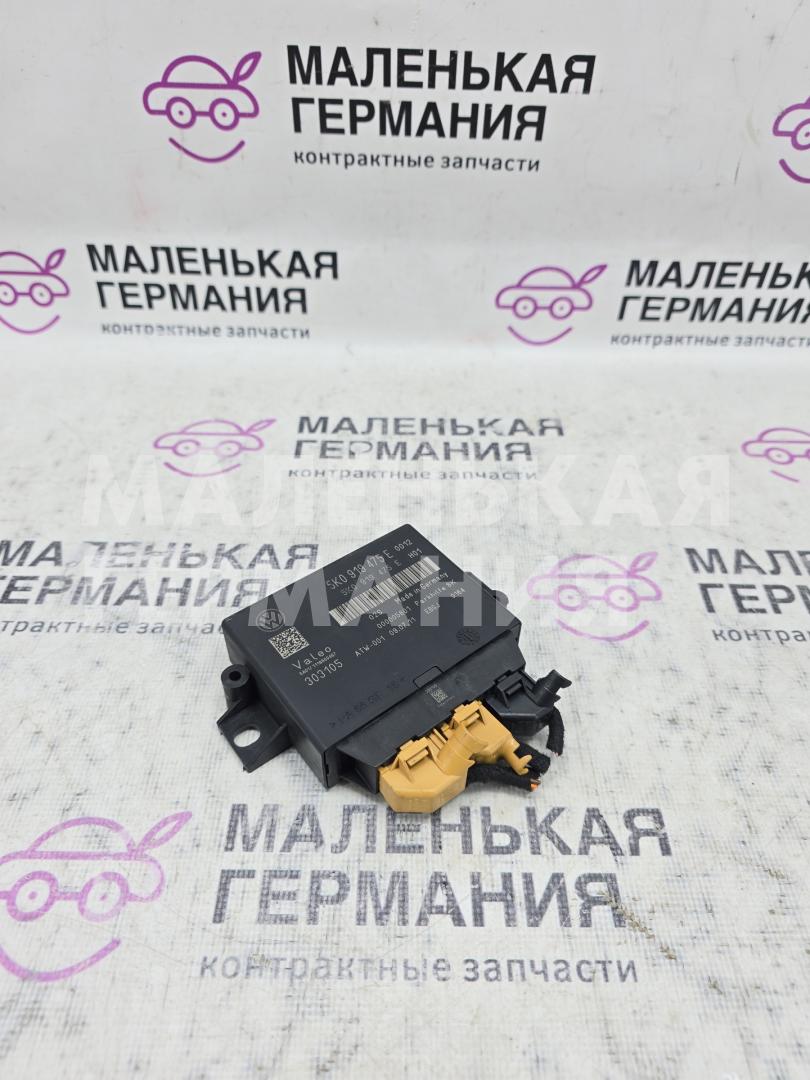 блок управления парктрониками Volkswagen Golf GTI 6 поколение 2011, 2.0 л., CCZB, бензин, робот, b4/b9a белый, хетчбэк 5 дв., передний привод, правый руль, 5K0919475E - фото №1