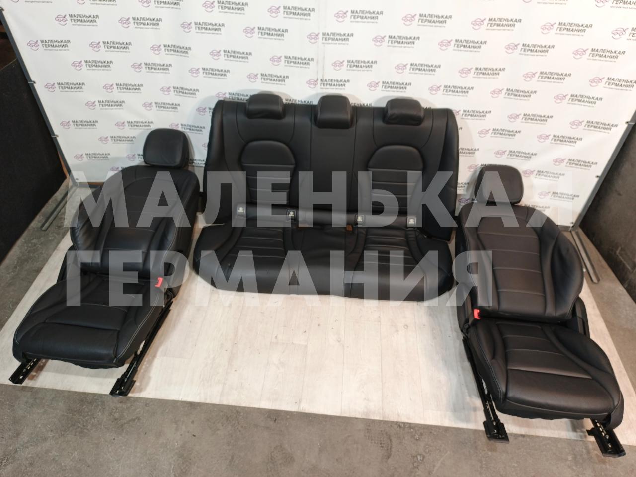 салон (комплект сидений) Mercedes-Benz C-Класс W205/S205/C205 W205.042 2014, 2.0 л., M 274.920, бензин, АКПП, 755 серый, седан, задний привод, правый руль, A2135401228 - фото №1