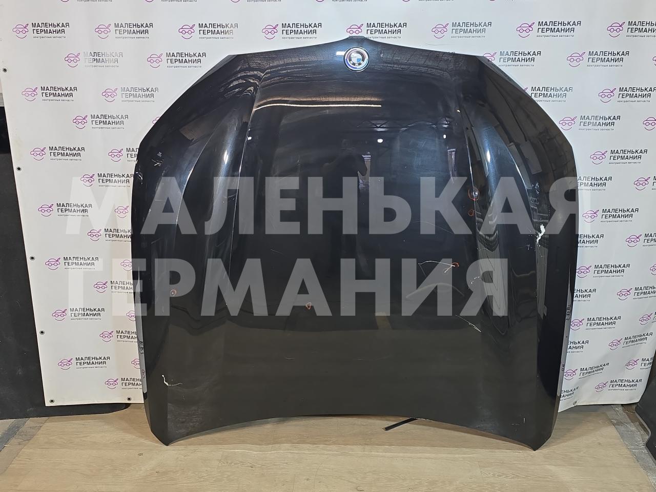 капот BMW 8 серия G14/G15 G15 2021, 4.4 л., N63B44D, бензин, АКПП, черный, купе, полный привод, 41007464711, 7464711 - фото №1