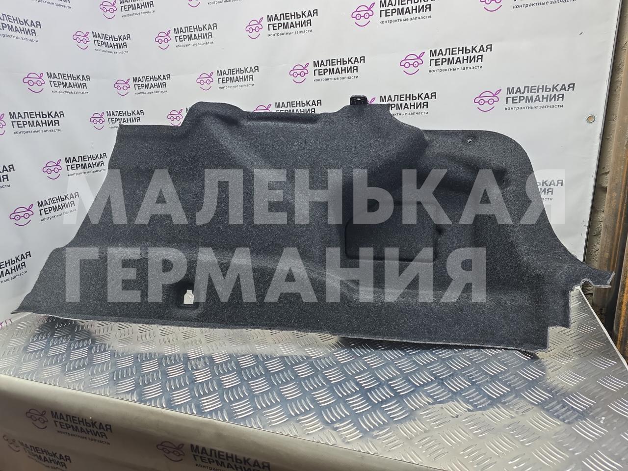 обшивка багажника BMW 5 серия G30/G31 G30 2017, 2.0 л., B47 D20 A, дизель, АКПП, black sapphire metallic (475), седан, задний привод, правый руль, 7373570, 51477373570 - фото №1