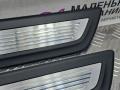 комплект накладок на пороги (внутренние) BMW X4 F26 2014, 2.0 л., N20 B20 A, бензин, АКПП, 475 black sapphire metallic, полный привод, правый руль, 51478060406, 8060406 - фото №3