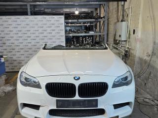 передняя часть (ноускат) BMW M5 F10 2012, 4.4 л., S63 B44 B, бензин, робот, 300 alpinweiss 3, седан, задний привод, правый руль, 41617207194, 7271908, 7203253, 2284240, 41357844701, 51118050633, 63117343907, 17422283923, 17212284260, 17212284241, 51748052499