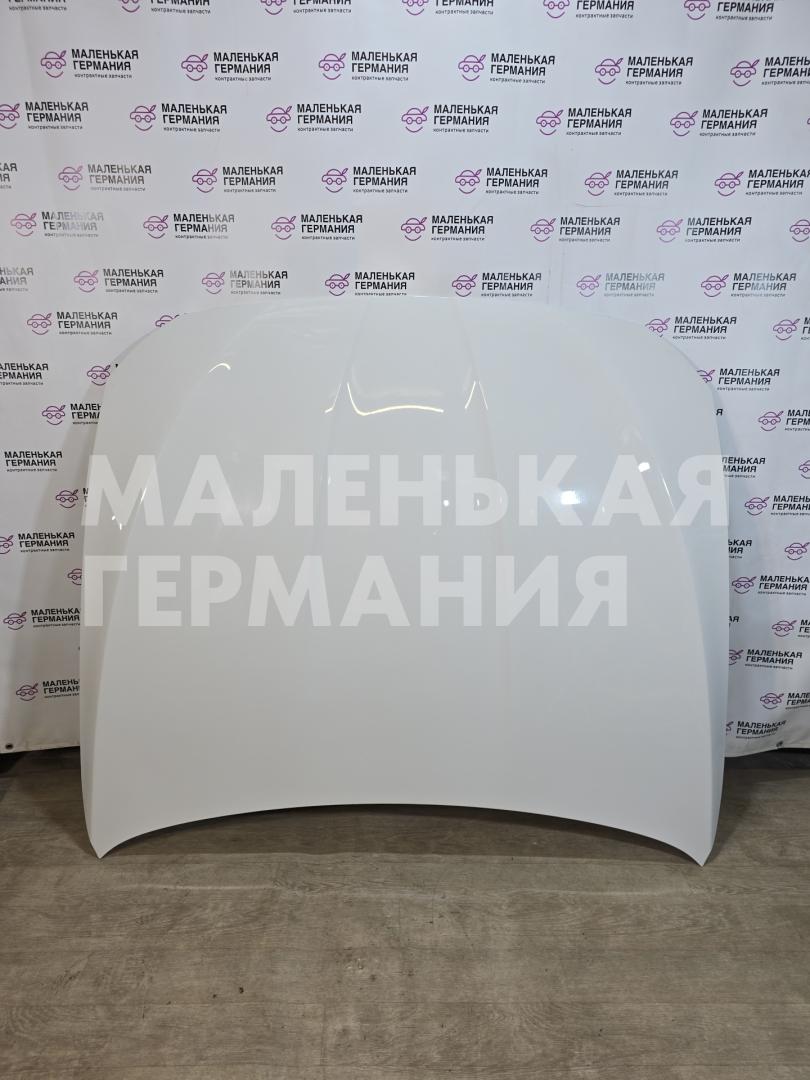 капот BMW M5 F10 2012, 4.4 л., S63 B44 B, бензин, робот, 300 alpinweiss 3, седан, задний привод, правый руль, 41617207194, 7207194 - фото №1