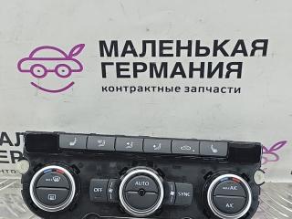 блок управления печки / климат-контроля Volkswagen Passat CC 1 поколение [рестайлинг] 2013, 2.0 л., CCZB, бензин, робот, z2/h5x синий металлик, седан, передний привод, правый руль, 3AA907044AG