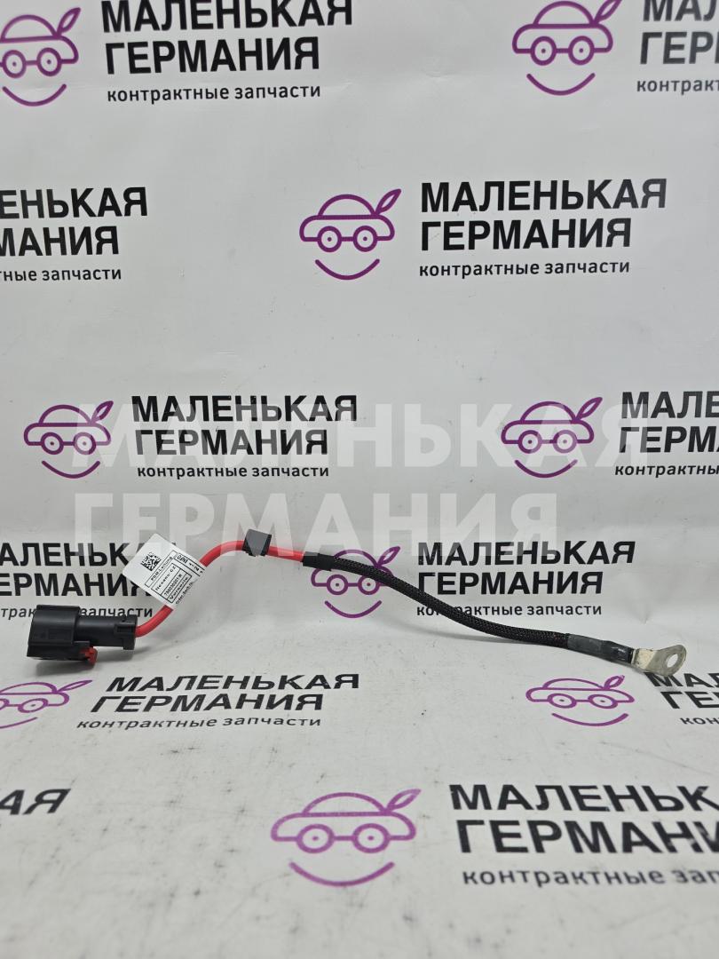 плюсовой провод аккумулятора BMW X1 F48 2017, 2.0 л., B48 A20 B, бензин, АКПП, alpinweiss 3 (300), полный привод, правый руль, 12638628634, 8628634, 8610609, 9296981 - фото №1