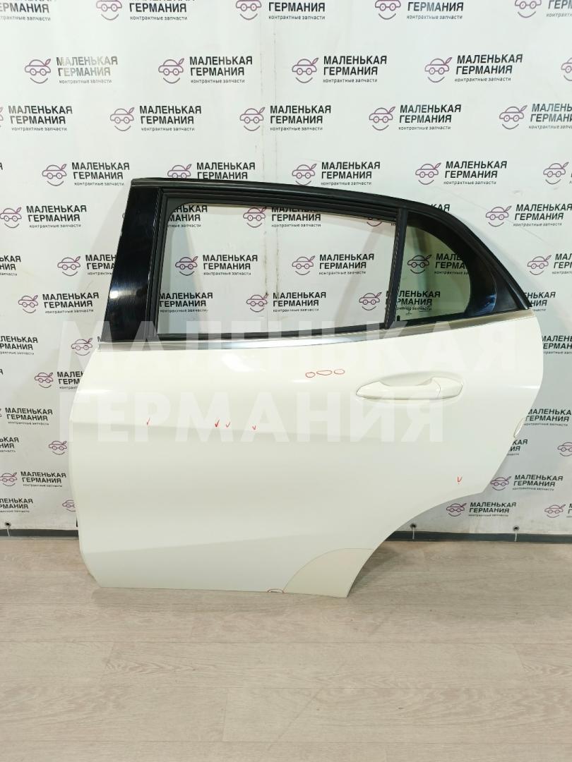 дверь задняя левая Mercedes-Benz GLA-Класс X156 2014, 2.0 л., M 270.920, бензин, робот, белый, хетчбэк 5 дв., полный привод, правый руль, A1567300105 - фото №1