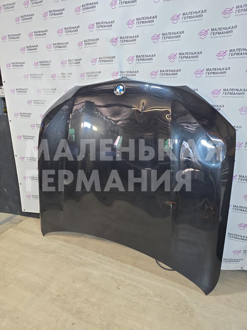 капот BMW X5 G05 2021, 3.0 л., B58B30C, бензин, АКПП, черный, внедорожник 5 дв., полный привод, 7189921, 7214633, 7214634, 12161700, 41007492375, 7492375 - фото №1