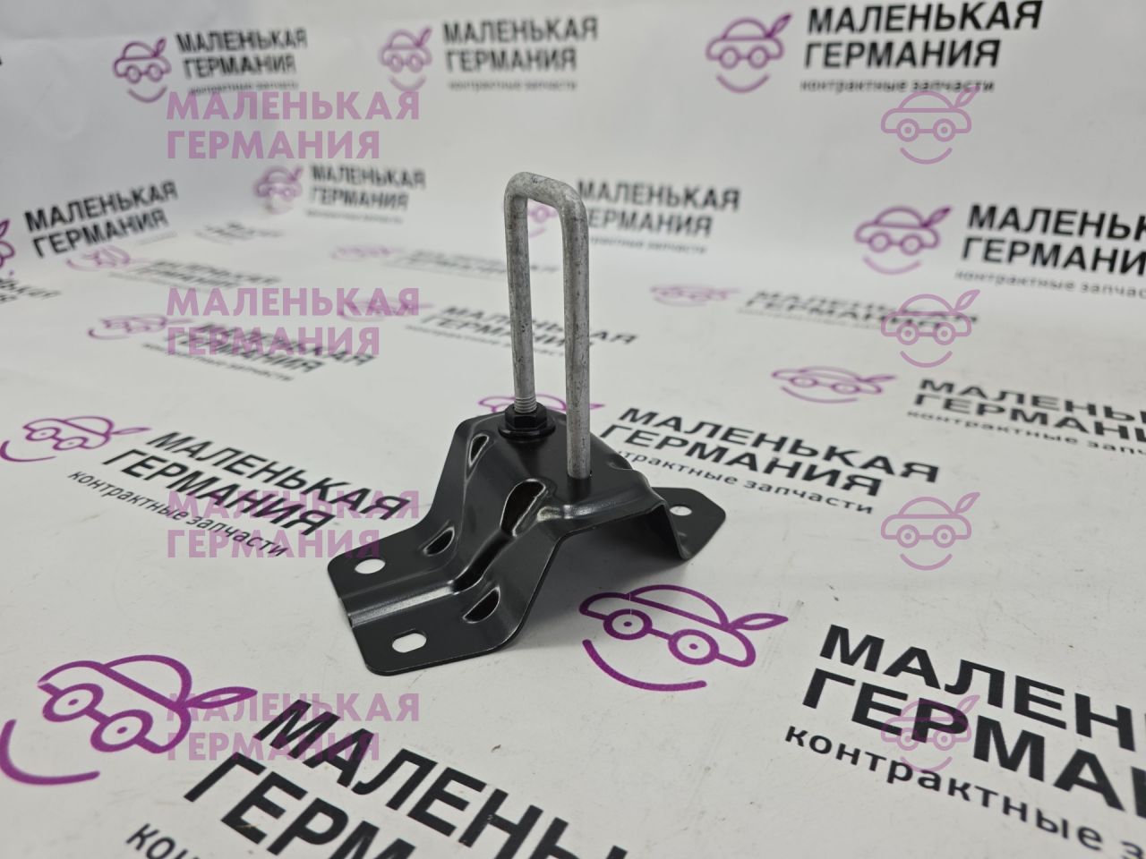 захватный крюк капота BMW X1 F48 2017, 2.0 л., B48 A20 B, бензин, АКПП, синий mediterranblau c10, полный привод, правый руль, 51237435104, 7435104 - фото №1