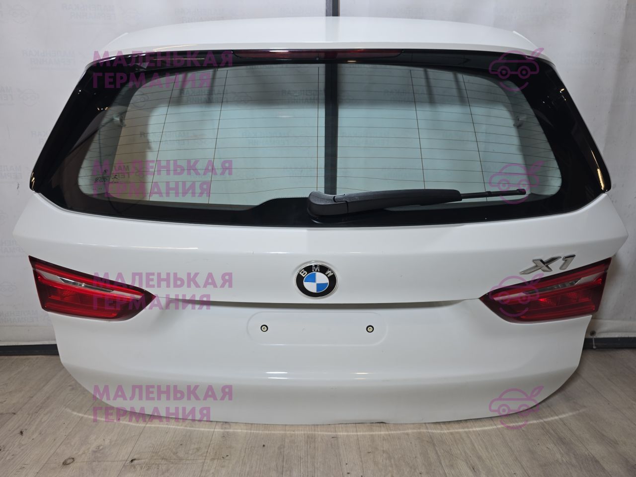 крышка багажника (дверь 3-5) BMW X1 F48 2017, 2.0 л., B48 A20 B, бензин, АКПП, alpinweiss 3 (300), полный привод, правый руль, 41007350826, 7350826 - фото №1
