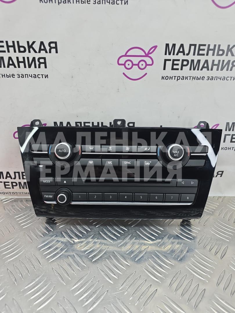блок управления печки / климат-контроля BMW X4 F26 2014, 2.0 л., N20 B20 A, бензин, АКПП, 475 black sapphire metallic, полный привод, правый руль, 64119354076, 9354076, 9208592 - фото №1