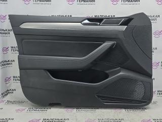 обшивка двери передняя левая Volkswagen Passat B8 2015, 1.8 л., CJSA, бензин, робот, 2t/c9x чёрный перламутр, седан, правый руль, 3G2867011J