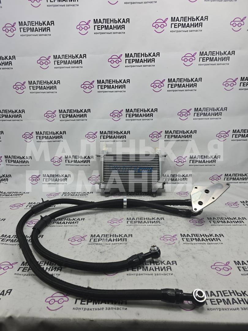 радиатор АКПП BMW X6 F16 2014, 3.0 л., N55 B30 A, бензин, АКПП, красный, правый руль - фото №1