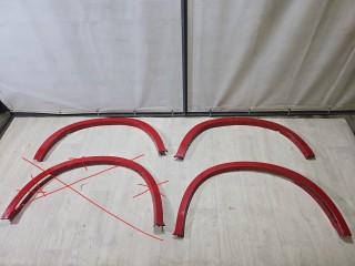 накладка колесной арки BMW X6 F16 2014, 3.0 л., N55 B30 A, бензин, АКПП, красный, правый руль, 51777319833, 51777319844, 51777319834, 7319833, 7319834, 7319844